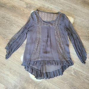 World Market Sheer Blouse